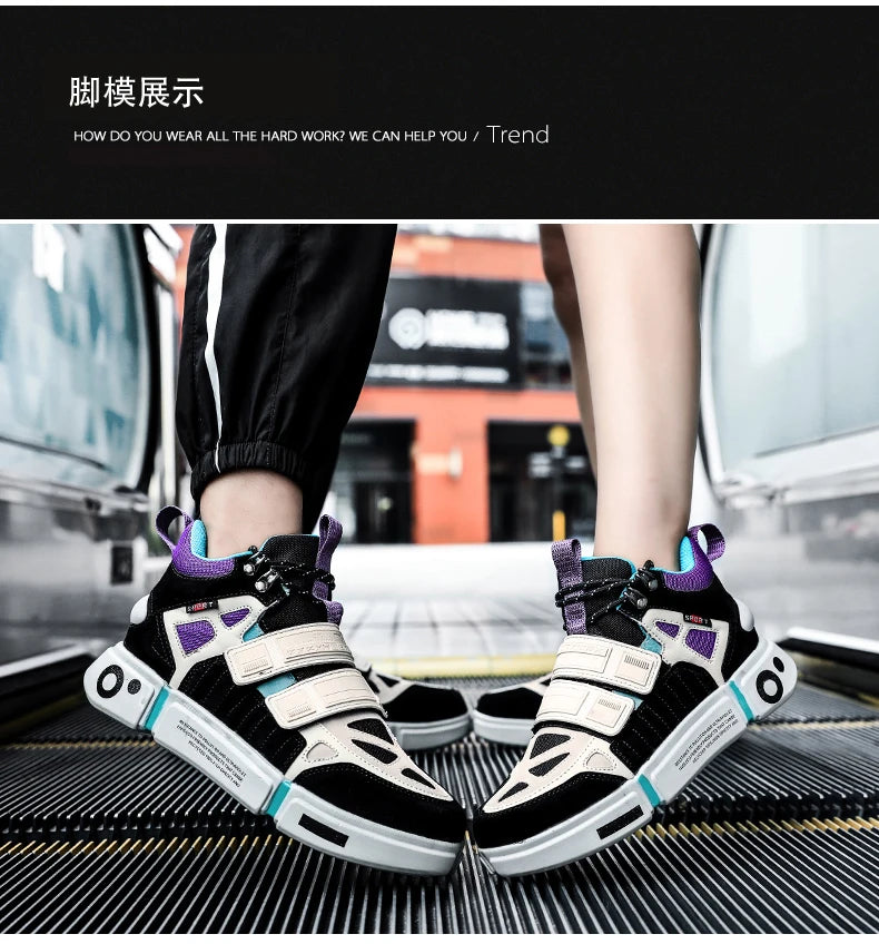 Men Sneakers Outdoor Breathable Thick Sole Running Shoes for Men Sports Shoes Comfortable Couples Sneaker Size 36-45 Zapatillas