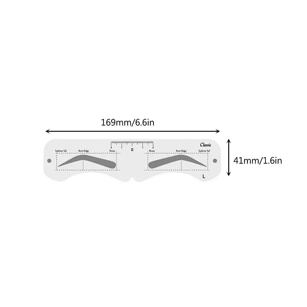 Reusable Eyebrow Mold with Elastic Band Multifunctional DIY Eyebrow Makeup Tool Suitable for Beginner Makeup Tools & Accessories