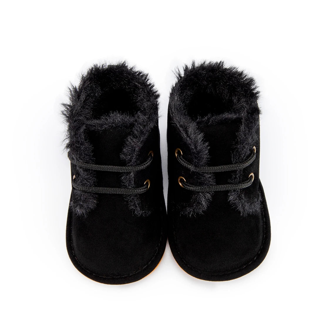 KIDSUN Winter Baby Snow Booties Warm Infant Boy Girl Toddler Shoes Rubber Sole Anti-slip Soft Newborn First Walkers Crib Shoes