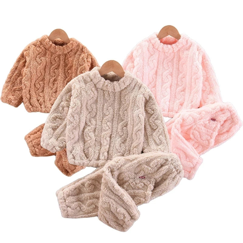 2024 Spring New Kids Clothing Sets Children Long Sleeve Suits Baby Girls Bow Sweatshirt+Pants 2Pcs Toddler Versatile Outfits