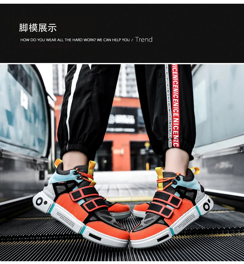 Men Sneakers Outdoor Breathable Thick Sole Running Shoes for Men Sports Shoes Comfortable Couples Sneaker Size 36-45 Zapatillas