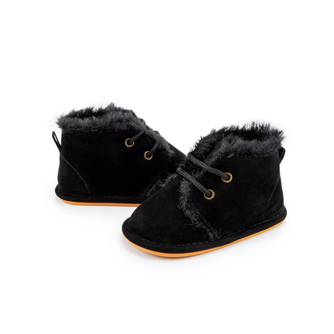 KIDSUN Winter Baby Snow Booties Warm Infant Boy Girl Toddler Shoes Rubber Sole Anti-slip Soft Newborn First Walkers Crib Shoes