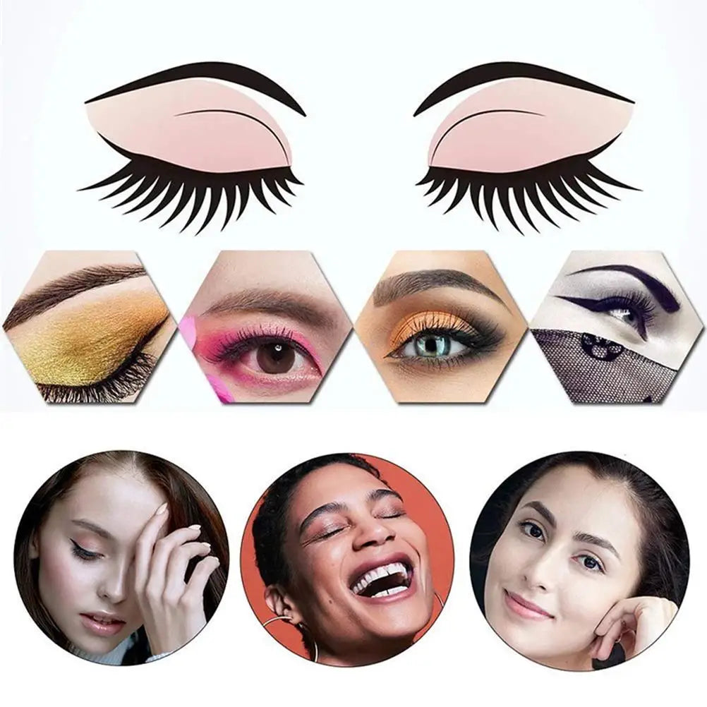 Reusable Eyebrow Mold with Elastic Band Multifunctional DIY Eyebrow Makeup Tool Suitable for Beginner Makeup Tools & Accessories