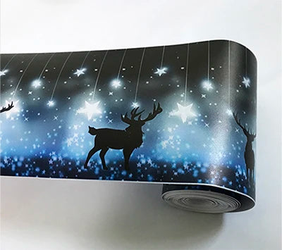 3D Wall Sticker PVC Self-Adhesive Waterproof Removable Flowers Wallpaper Border Kitchen Bathroom Kicking Line Home Decor Sticker
