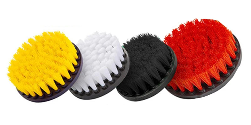 UNTIOR Electric Drill Brush Attachment Set Power Scrubber Brush Car Polisher Kitchen Bathroom Cleaning Kit Toilet Cleaning Tools