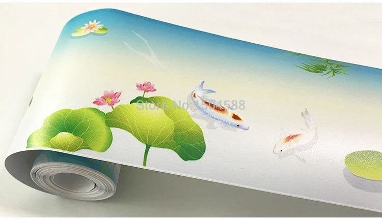 3D Wall Sticker PVC Self-Adhesive Waterproof Removable Flowers Wallpaper Border Kitchen Bathroom Kicking Line Home Decor Sticker