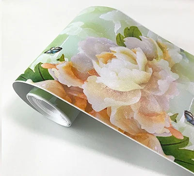 3D Wall Sticker PVC Self-Adhesive Waterproof Removable Flowers Wallpaper Border Kitchen Bathroom Kicking Line Home Decor Sticker
