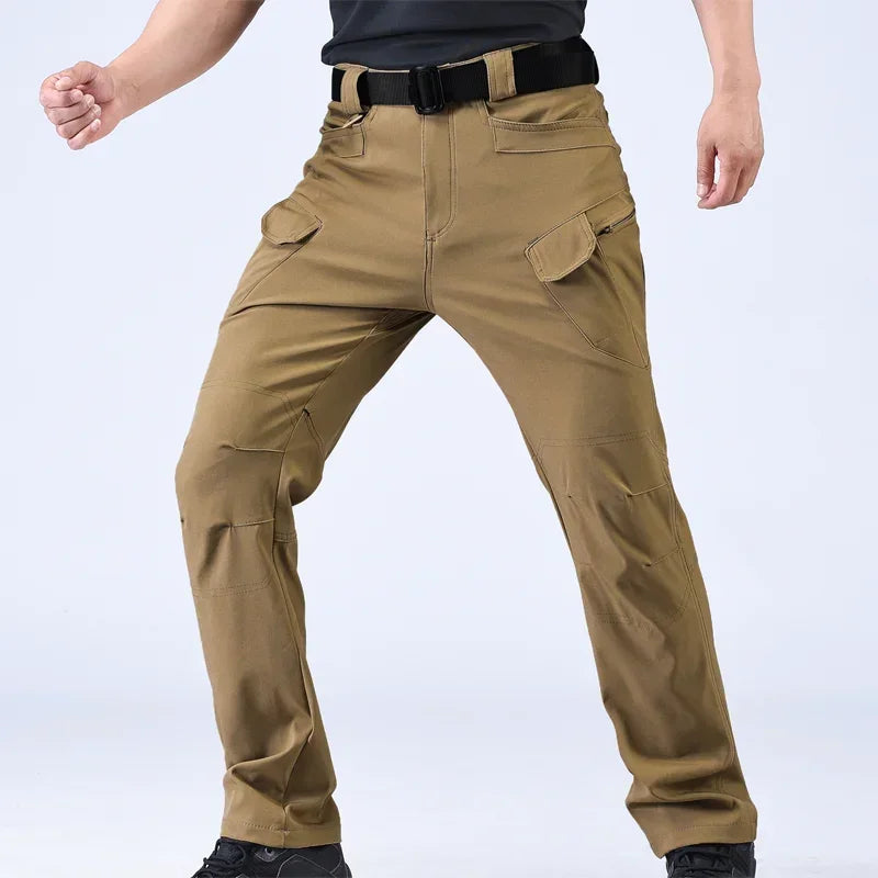 Men's Elastic Hiking Trekking Fishing Climbing Camping Outdoor Hunting Trousers Spring Autumn Fall Cargo Tactical Fast Dry Pants