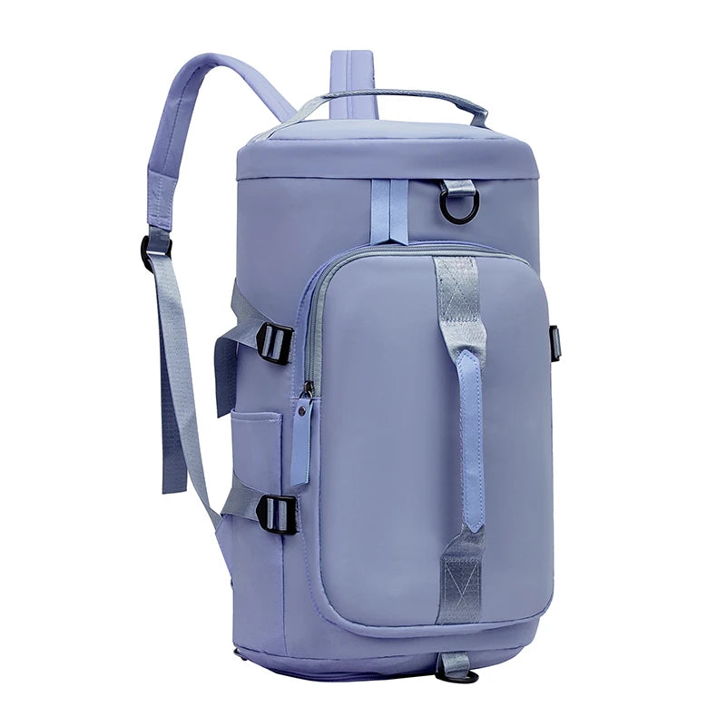 Largecapacity sports fitness bag,suitablefor short trips,yoga training,can be carried on one shoulder,by hand,or across the body
