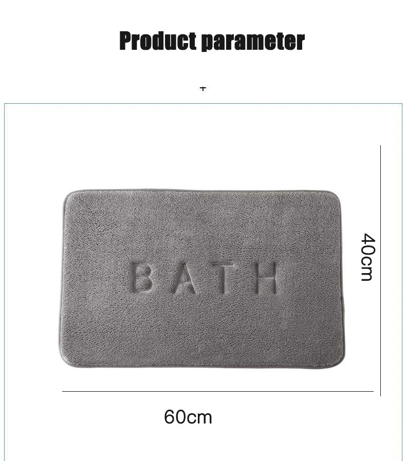 Antislipmat Kunsmatige Kasjmier Geheueskuimmat Koraalvlies Superabsorberende Vloermat Kombuis Sitkamer Badkamer