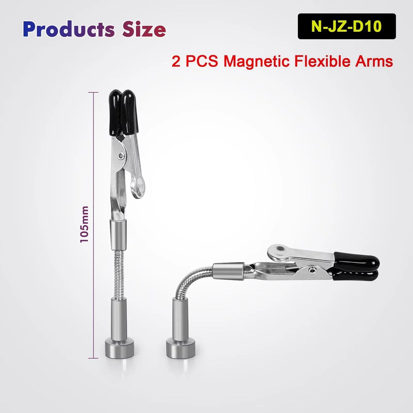 NEWACALOX Mini Magnetic Soldering Third Helplping Hand Flexible Arm PCB Circuit Board Hoder Electronic Repairing WeldingTool