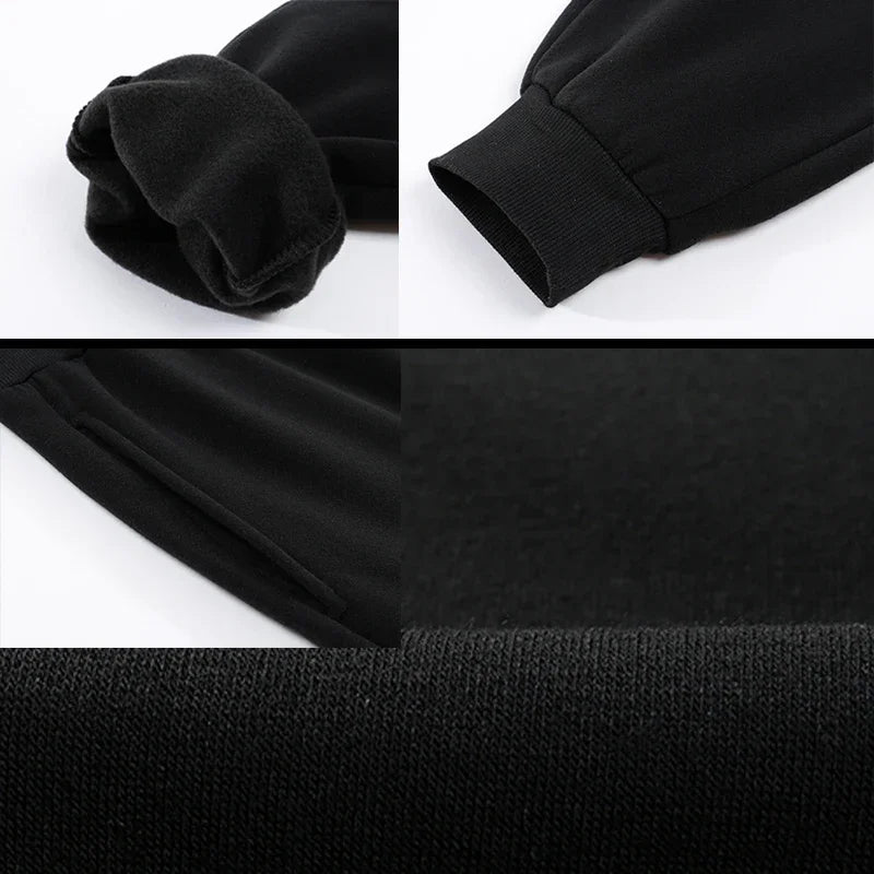 New Four Seasons Men's Sports Pants Spider Jogging Pants Men's Autumn/Winter Daily Casual Pull Rope Pants