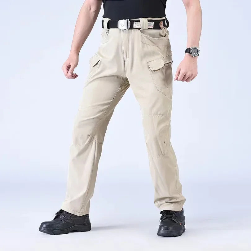 Men's Elastic Hiking Trekking Fishing Climbing Camping Outdoor Hunting Trousers Spring Autumn Fall Cargo Tactical Fast Dry Pants