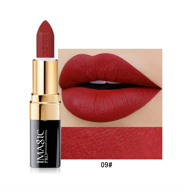 IMAGIC Lipstiffie Bevogtiger Lippe Gladde Lipstick Langdurige Sjarmante Lipstiffie Kosmetiese Skoonheid Grimering 12 Kleure
