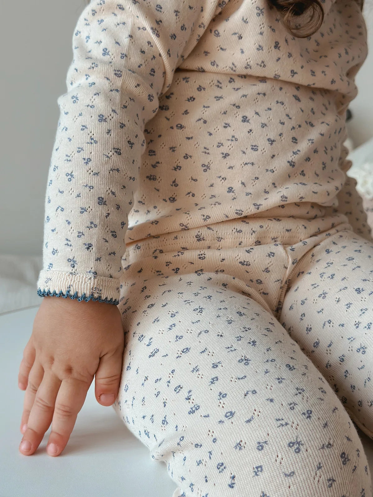 1-6T Toddler Kid Baby Girl Clothes Set Summer 100% Cotton Long Sleeve T Shirt Top Pant Suit Homewear Stretch 2pcs Pajamas Set
