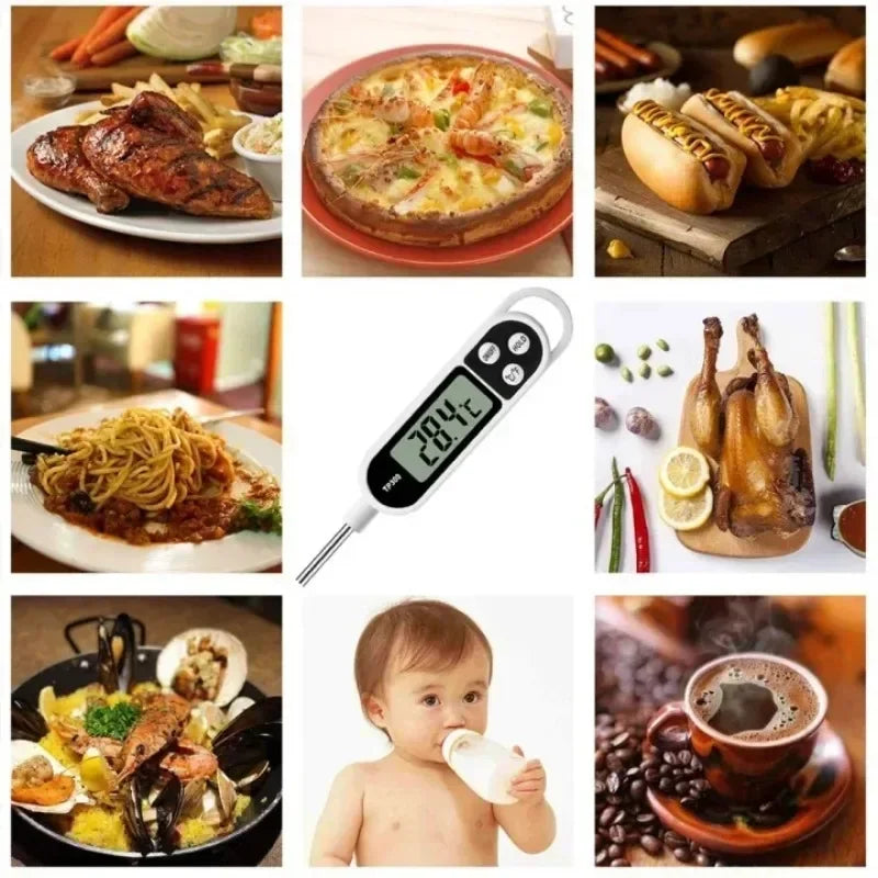 Food Thermometer Kitchen Water Oil Thermometer for Meat Cooking Food Probe BBQ Electronic Oven Kitchen Tools