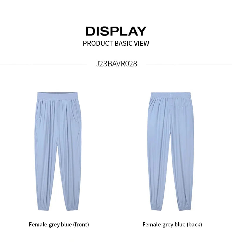 GOLDEN CAMEL Outdoor Hiking Pants Sun Protection Sport Running Trousers Quick-dry Thin Ice Feeling Pant for Women 2023 Summer Ne