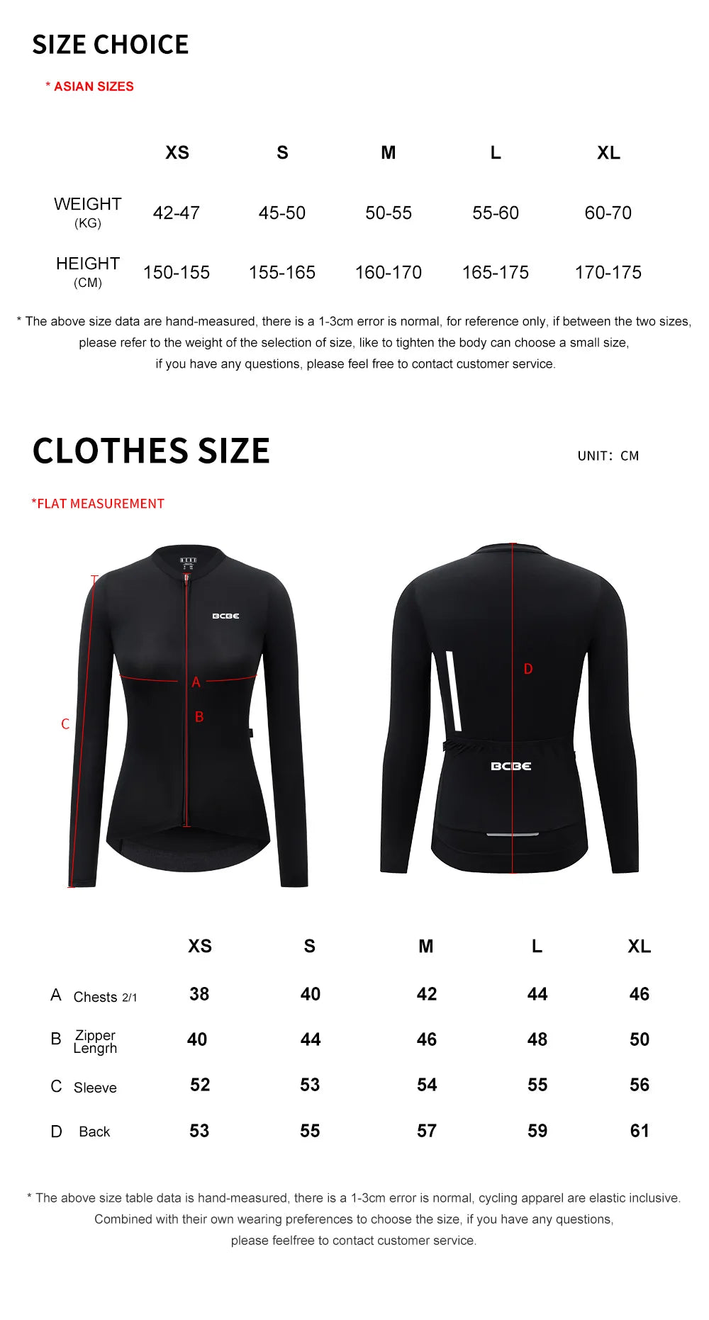 BCBE Women Long Sleeve Jersey Pro Aero Slim Fit MTB Road Cycling Jersey Breathable Quick Dry Sun Protection Riding Bike Clothing