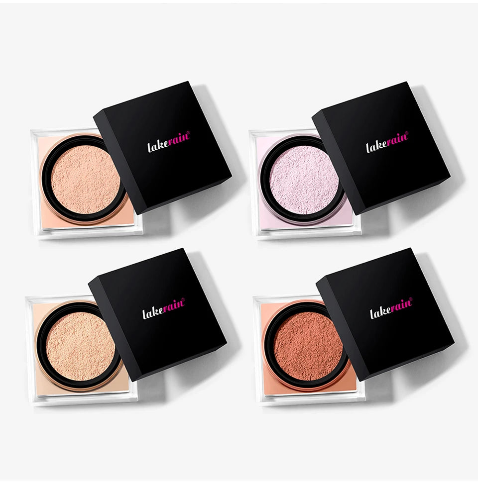 Loose powder makeup Loose Baking&Setting Powder Matte Waterproof Long Lasting Oil Control 4 Colors Loose Powder Makeup Cosmetics