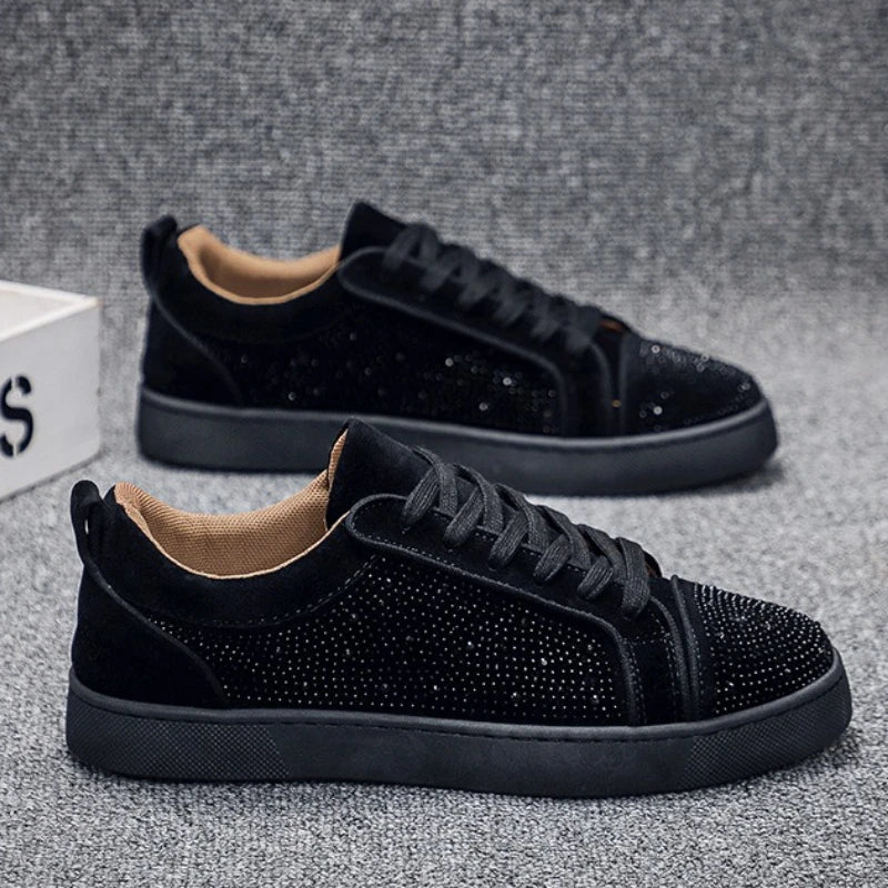 High Quality Mens Sneakers Non-slip Men Casual Shoes Fashion Outdoor Walking Shoe Designer Platform Shoes Lace-up Mens Shoes