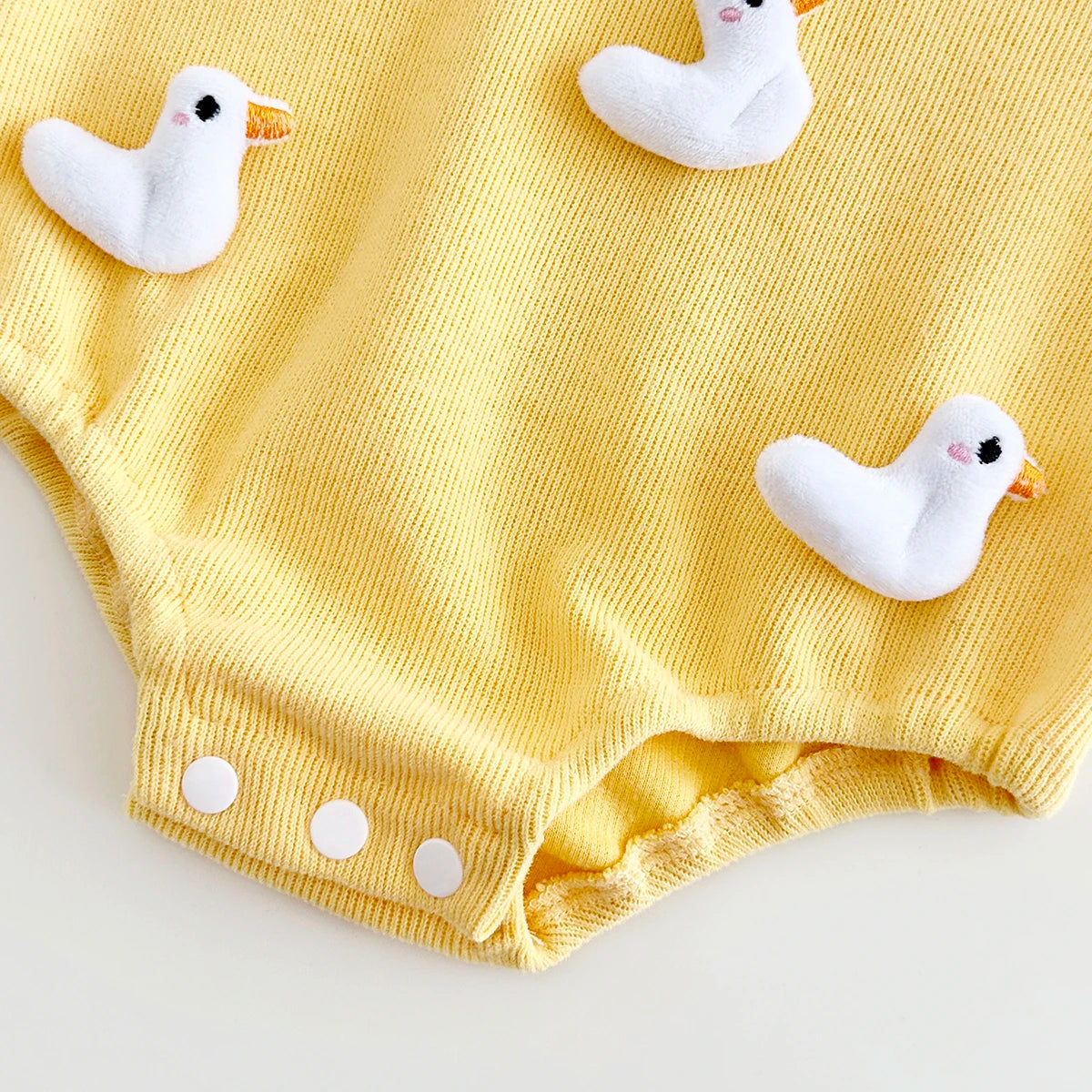 Infant Baby Dreieck Blase Strampler Jungen Mädchen Baby Herbst Sweatshirt Body Cartoon Ente/Pilz Nette Neugeborene Kleidung