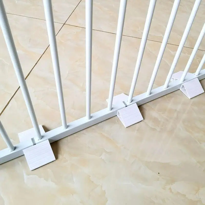 Pet Gate Fence Support Feet Freestanding Pet Isolation Dog Fence Panels 6 Pieces Reinforcement Accessories For Configurable Wood