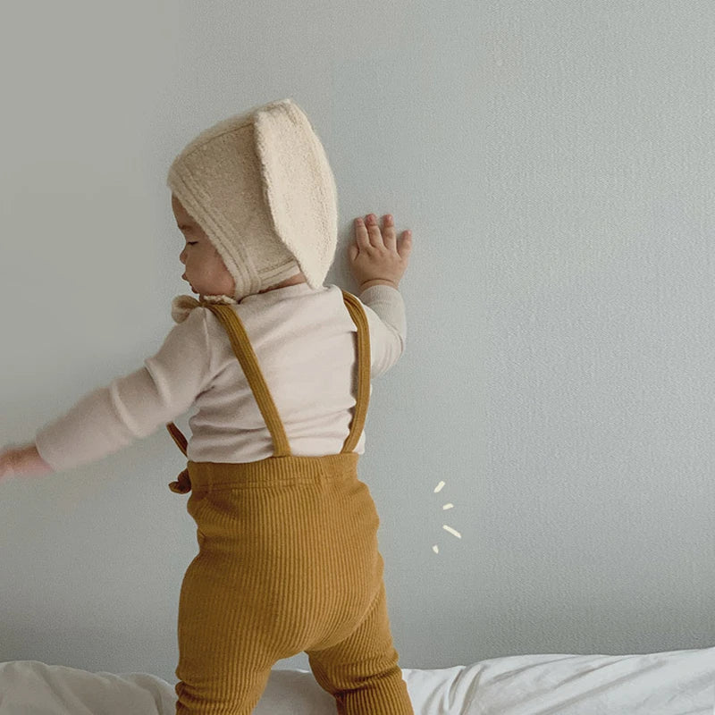 Baby Pants Leggings Cotton Elasticity Pants For Newborn Girl And Boy Pp Pants Baby Strap Overalls Toddler Baby Pants Clothes