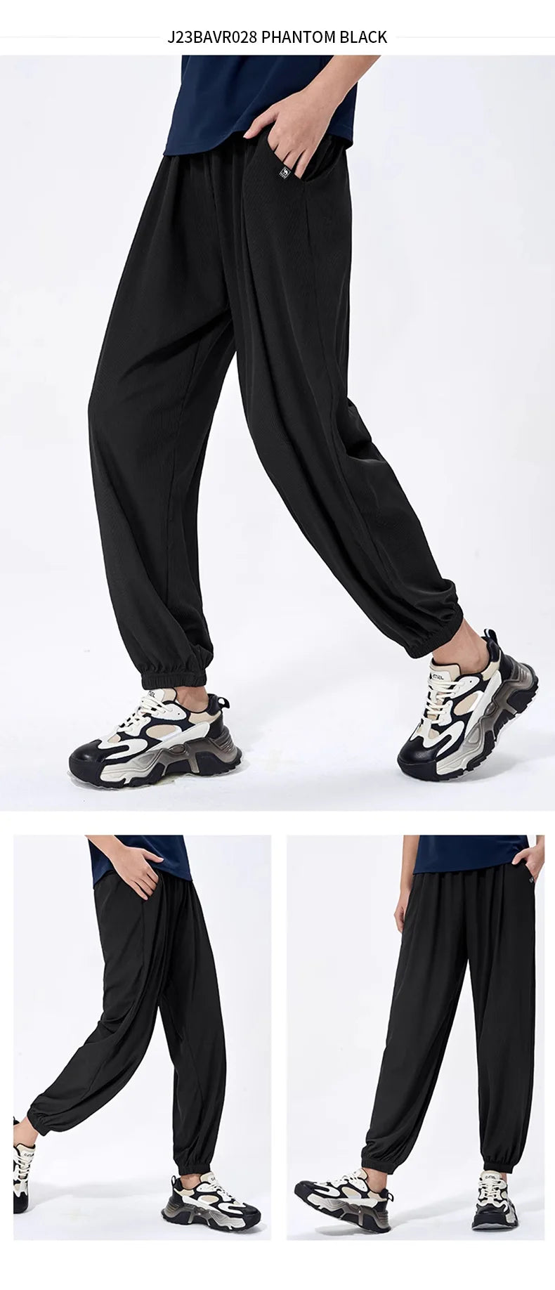 GOLDEN CAMEL Outdoor Hiking Pants Sun Protection Sport Running Trousers Quick-dry Thin Ice Feeling Pant for Women 2023 Summer Ne
