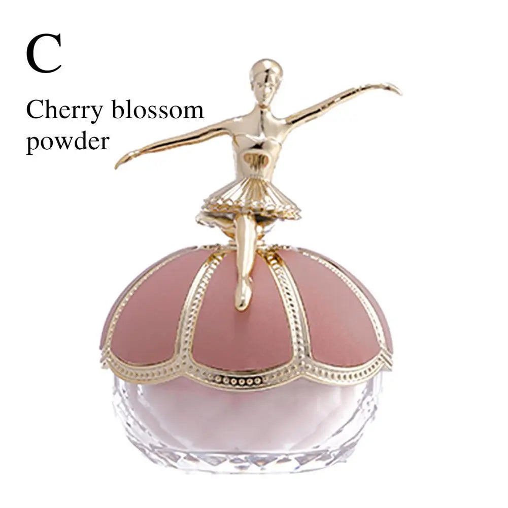 Creative Loose Powder Ballerina Makeup Loose Powder Long-lasting Waterproof Natural Whitening Makeup Matte Invisible Pore