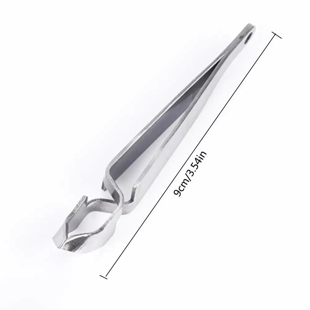 Pet Flea Remover Stainless Steel Tick Removal Tool Flea Treatment Tweezers Hook Professional Tool for Cat Dog Grooming Supplies