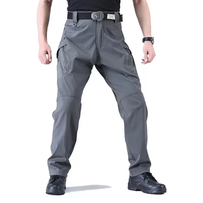 Men's Elastic Hiking Trekking Fishing Climbing Camping Outdoor Hunting Trousers Spring Autumn Fall Cargo Tactical Fast Dry Pants
