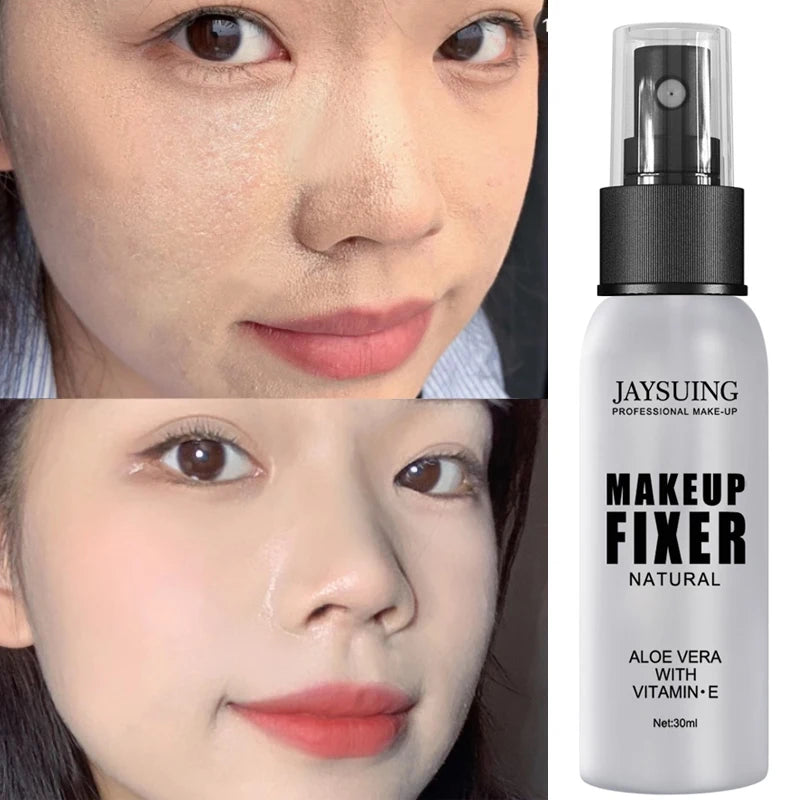 30ml Makeup Setting Spray For Face Transfer-proof Long-lasting Oil-free No Separation Refreshing Quick Fixer Makeup Spray