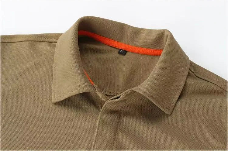 Men's Quick Dry Pullover Embroidered Shirts Summer Oversized Breathable Clothes Elastic Plain Camping Hiking Climbing T-shirts
