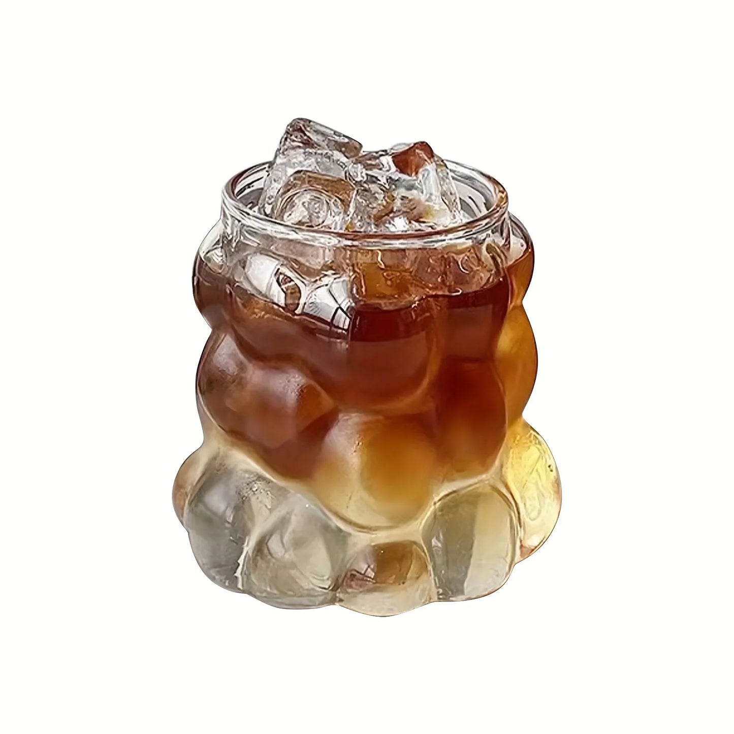 1PC Grape shaped Glass Cup Coffee Milk Juice Cup Suitable for Afternoon Tea Photography Festival Gifts
