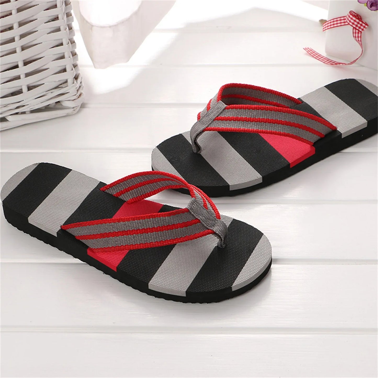 Men Summer Shoes Mixed Colors Sandals Male Slipper Indoor Or Outdoor Flip Flops Sapatos Femininos босоножки летние Sandalias