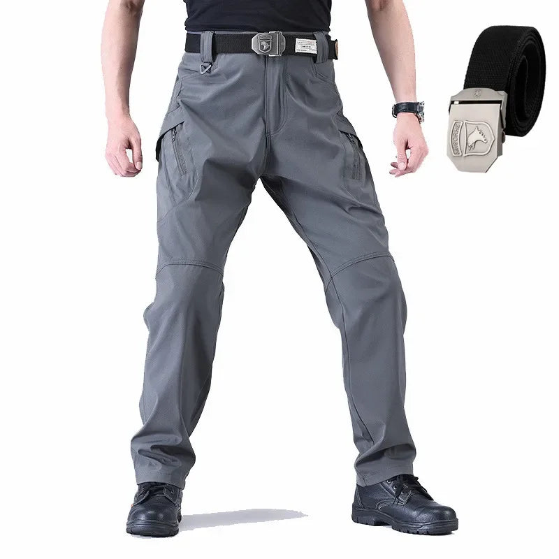 Men's Elastic Hiking Trekking Fishing Climbing Camping Outdoor Hunting Trousers Spring Autumn Fall Cargo Tactical Fast Dry Pants