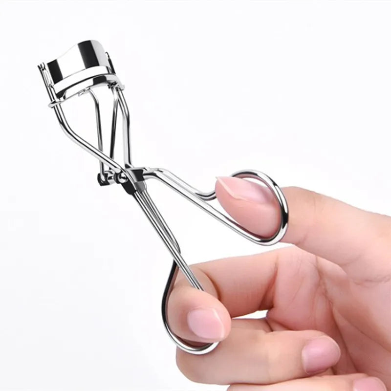 Silver Eyelash Curler Stainless Steel Eyelash Extension Eyes Make Up Curling Eyelashes Cosmetic Beauty Facial Makeup Accessories