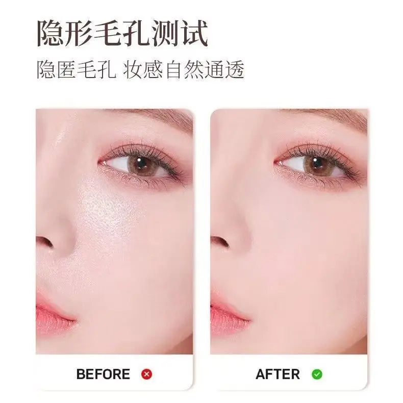 Ligte Lug Los Poeier Deursigtige Wit Langdurige mat afwerking grimering Oliebeheer Bedekking meel skoonheidsmiddels Korea