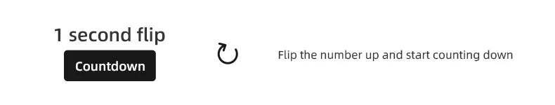 Gravity Flip Timer Silent Vibration Sound Alarm 5-60 Minutes and Custom Countdown Perfect For Working Learning Cooking Study