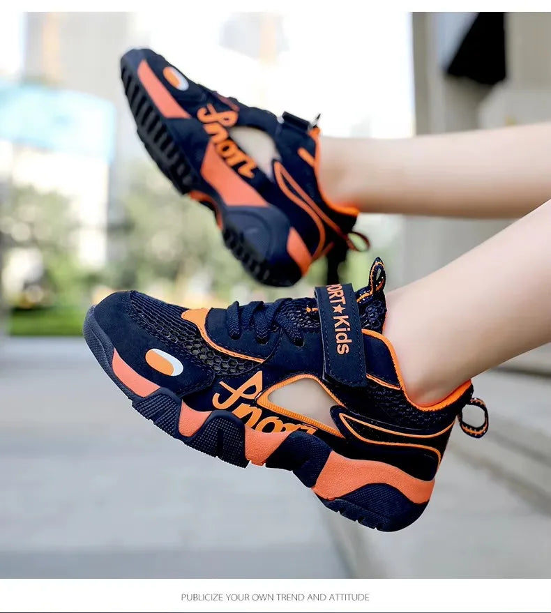 Kids Summer Shoes Kids Sandals Breathable Boys Sandals Soft Children's Shoes Outdoor Protecting Toes Beach Sandal Water Shoes