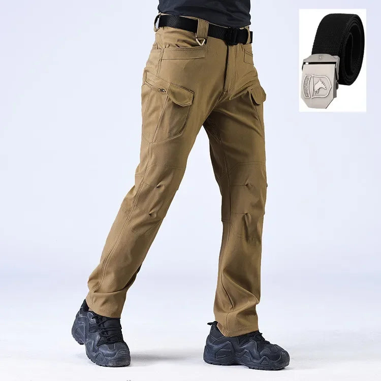 Men's Elastic Hiking Trekking Fishing Climbing Camping Outdoor Hunting Trousers Spring Autumn Fall Cargo Tactical Fast Dry Pants