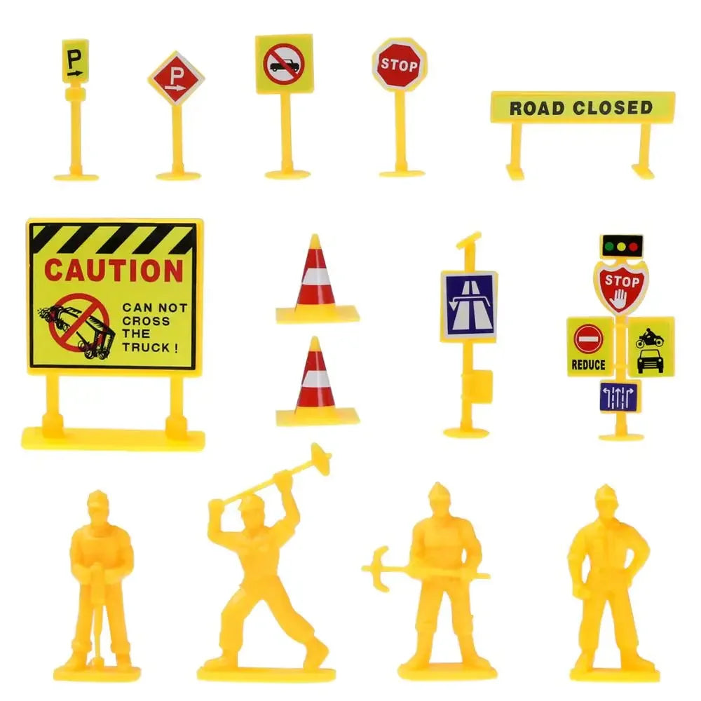 Large City Road Map DIY Scene Road Signs Car Parking Lot Game Children Playing Traffic Mat Climbing Carpets for Baby Toys Gifts