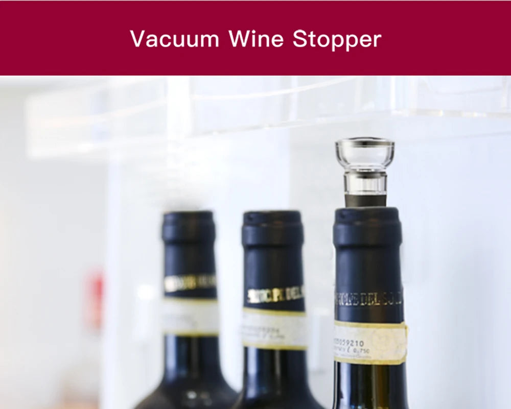 Electric Wine Bottle Opener Automatic Red Wine Corkscrew Rechargeable Wine Opener with Charging Base Wine Tools Kitchen Products