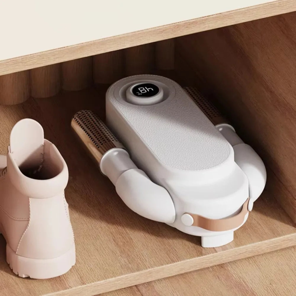 Electric Shoes Dryer Portable Foldable Smart Heater Deodorizer Dehumidifier Shoe Drying Machine Foot Warmer Appliances 220v