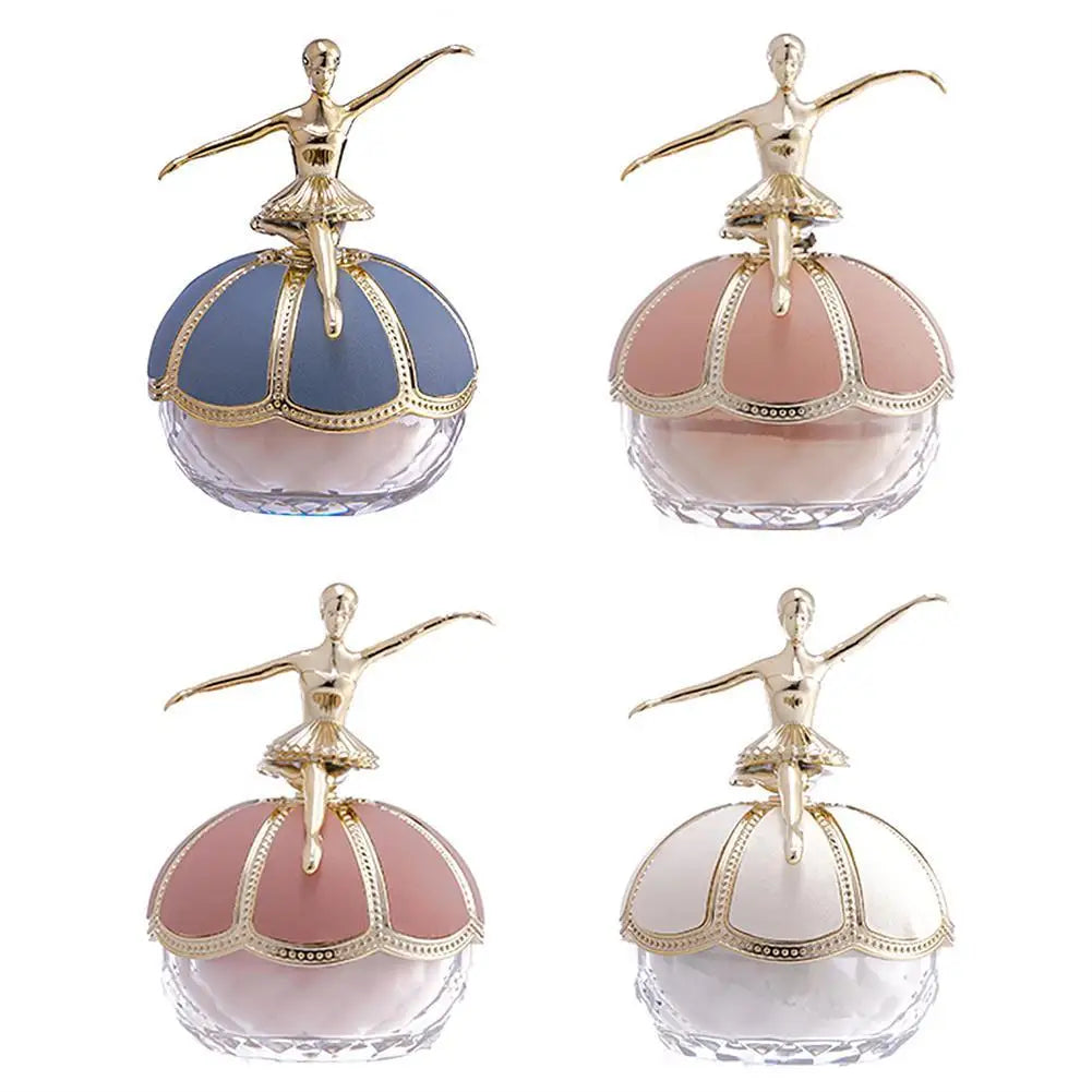 Creative Loose Powder Ballerina Makeup Loose Powder Long-lasting Waterproof Natural Whitening Makeup Matte Invisible Pore