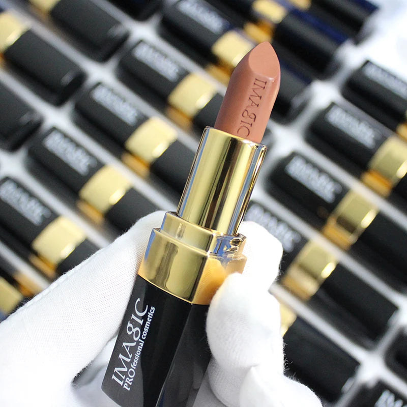 IMAGIC Lipstiffie Bevogtiger Lippe Gladde Lipstick Langdurige Sjarmante Lipstiffie Kosmetiese Skoonheid Grimering 12 Kleure