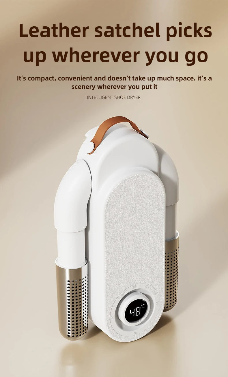 Electric Shoes Dryer Portable Foldable Smart Heater Deodorizer Dehumidifier Shoe Drying Machine Foot Warmer Appliances 220v