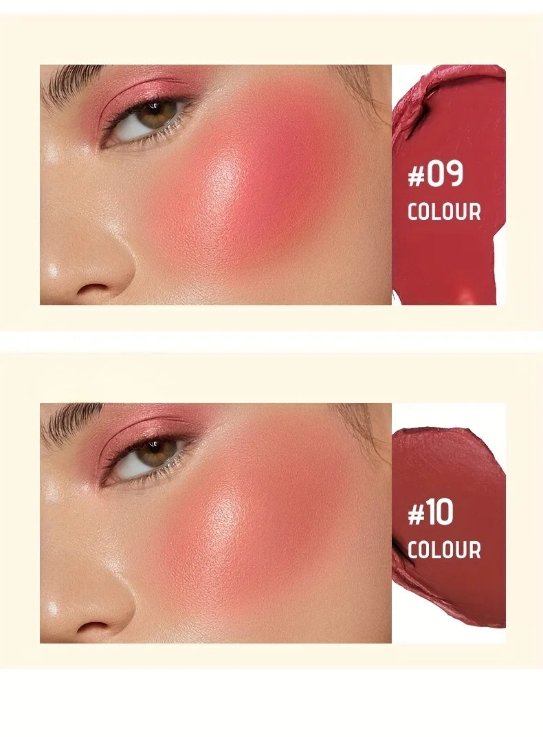 Blush Stick, Natural Nude Makeup Brightening And Embellishing Three-Dimensional Makeup, Facial Multi-Functional, Lips, Blush