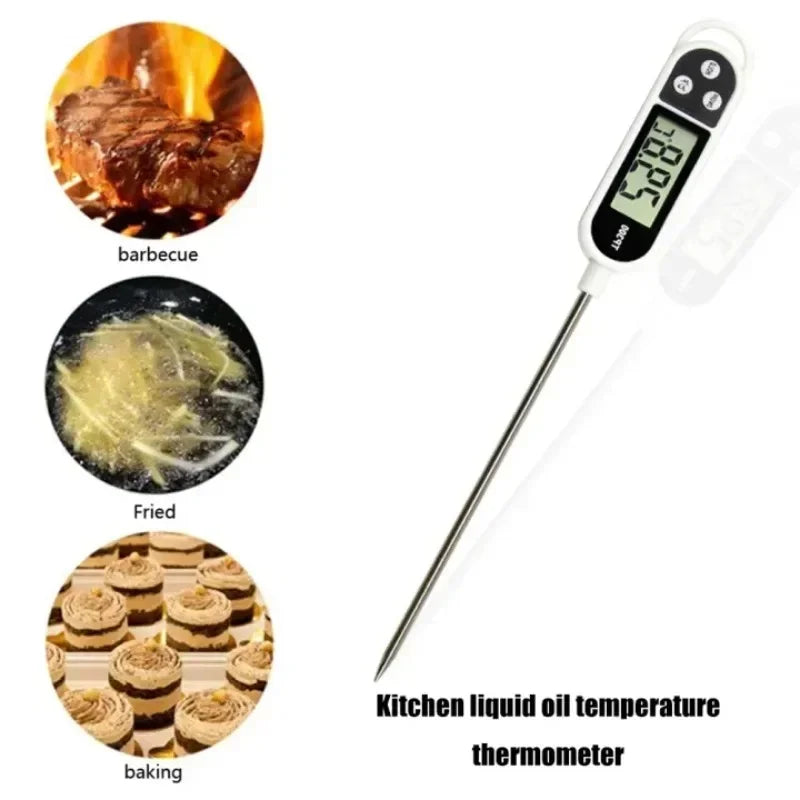 Food Thermometer Kitchen Water Oil Thermometer for Meat Cooking Food Probe BBQ Electronic Oven Kitchen Tools