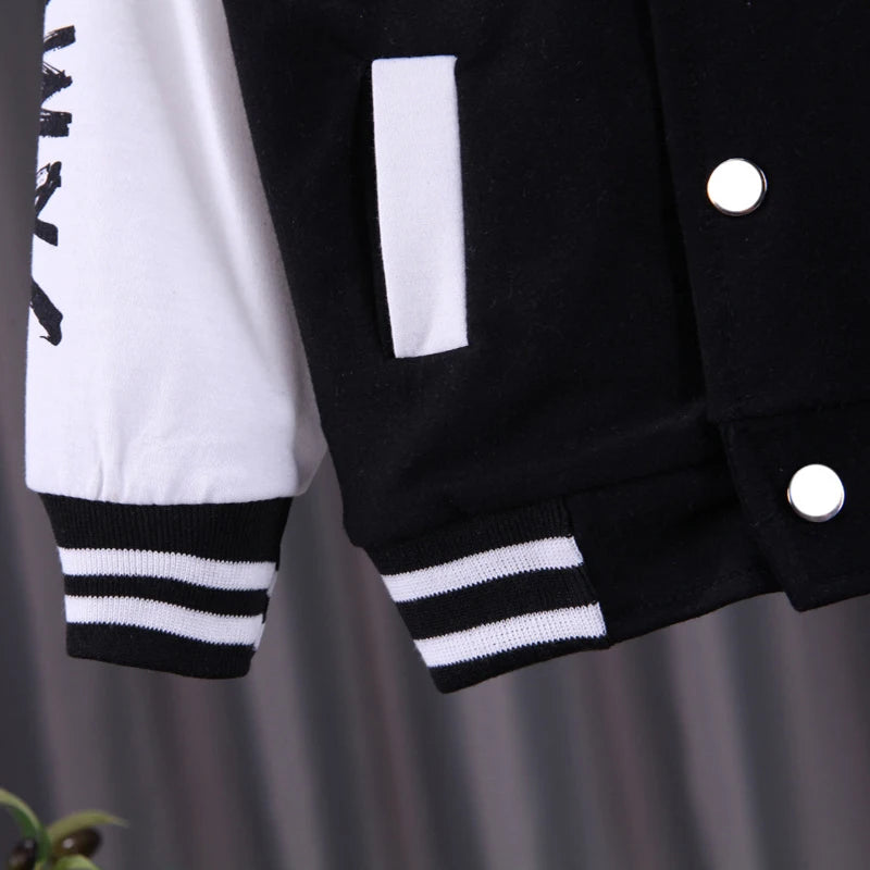 Spring Autumn Baby Boys Clothing Set Cartoon Letter Baseball Coat Pants 2Pcs Suit For 1-5 Years Kids Clothes Child Sport Outfit